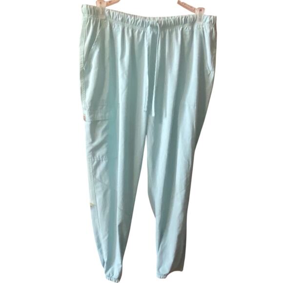 ScrubStar Set Top Pants 2X Pockets Elastic Waist Legs Plus Size 2 Pcs Uniform - Picture 8 of 12